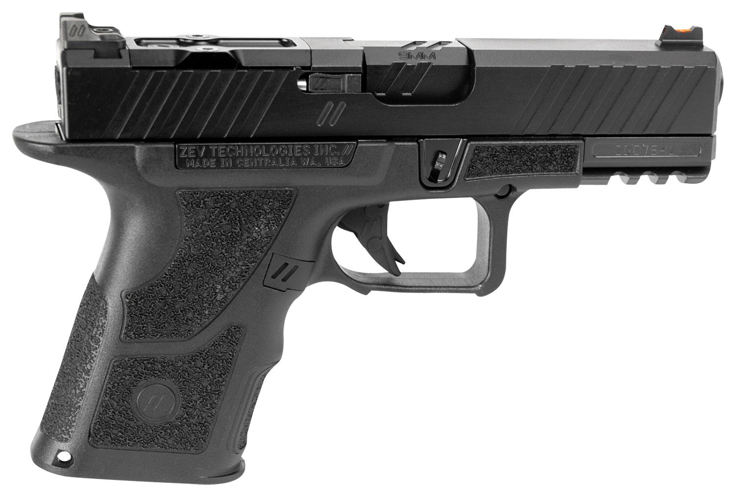 Handguns ZEV Technologies 4" 9mm ZEV OZ9-C-DUTY-SS         OZ9C DUTY 9MM COMPACT • Model: 4"